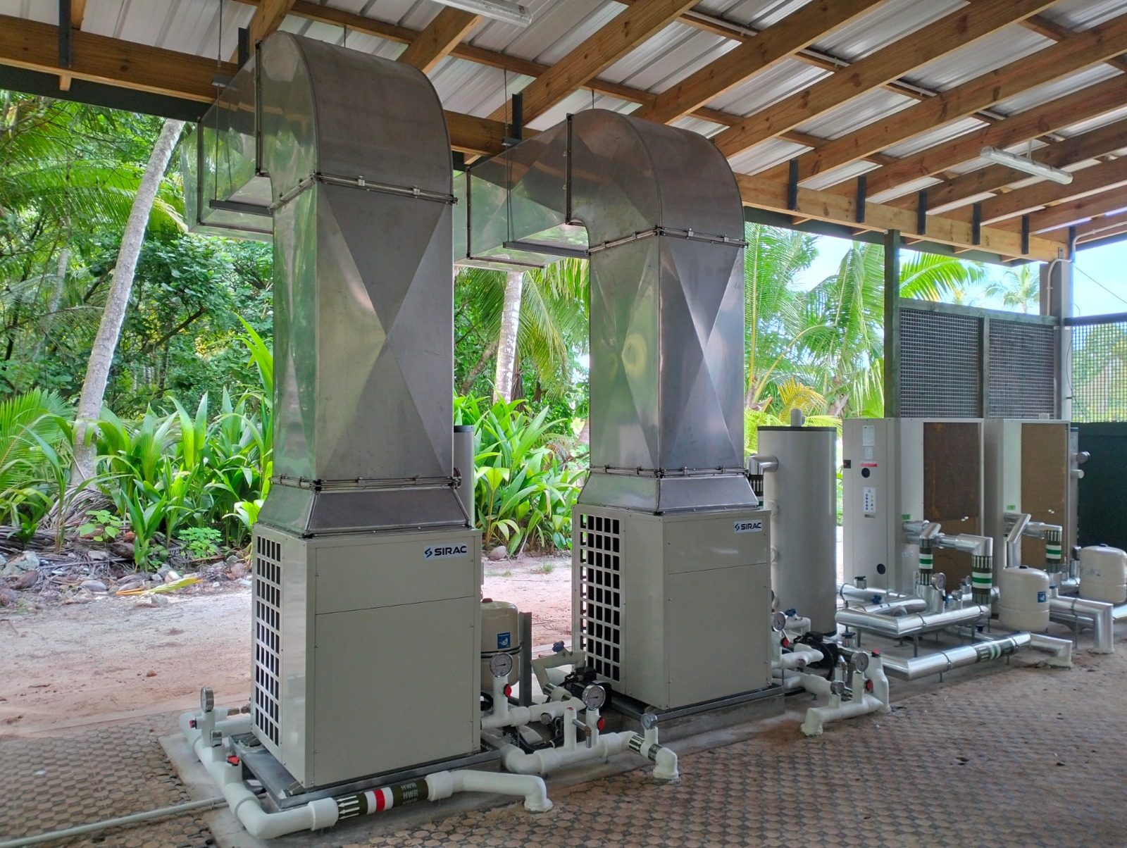 Heat Pump Hot-Water Plant